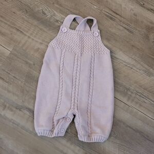 Auro Mesa Crochet Mauve Romper Size 12 Months